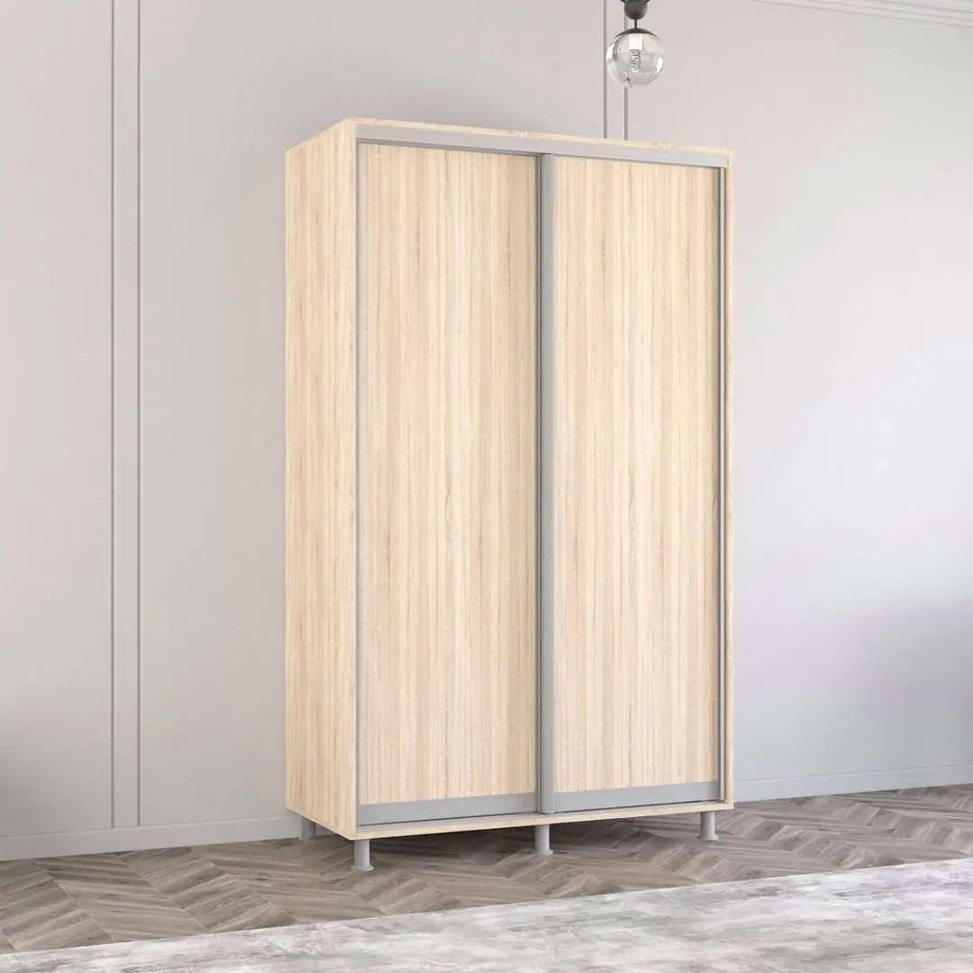 Dulap-cupe Mobildor Aron 140x230x60 (Sonoma Oak)