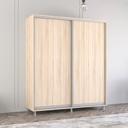 Dulap-cupe Mobildor Aron 220x200x60 (Sonoma Oak)