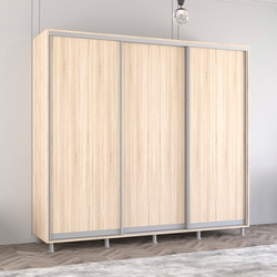 Dulap-cupe Mobildor Aron 250x240x60 (Sonoma Oak)