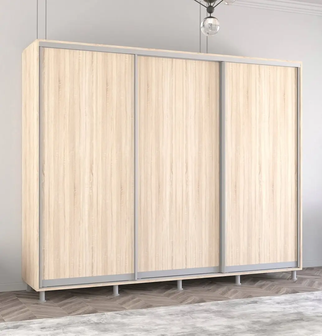 Dulap-cupe Mobildor Aron 270x240x60 (Sonoma Oak)