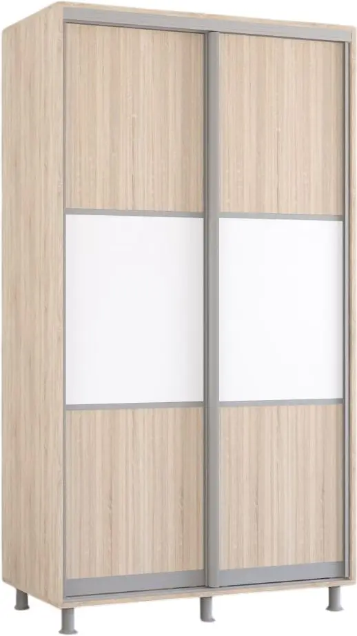 Dulap-cupe Mobildor Aron K 110x200x60 (Sonoma Oak/White) - 2