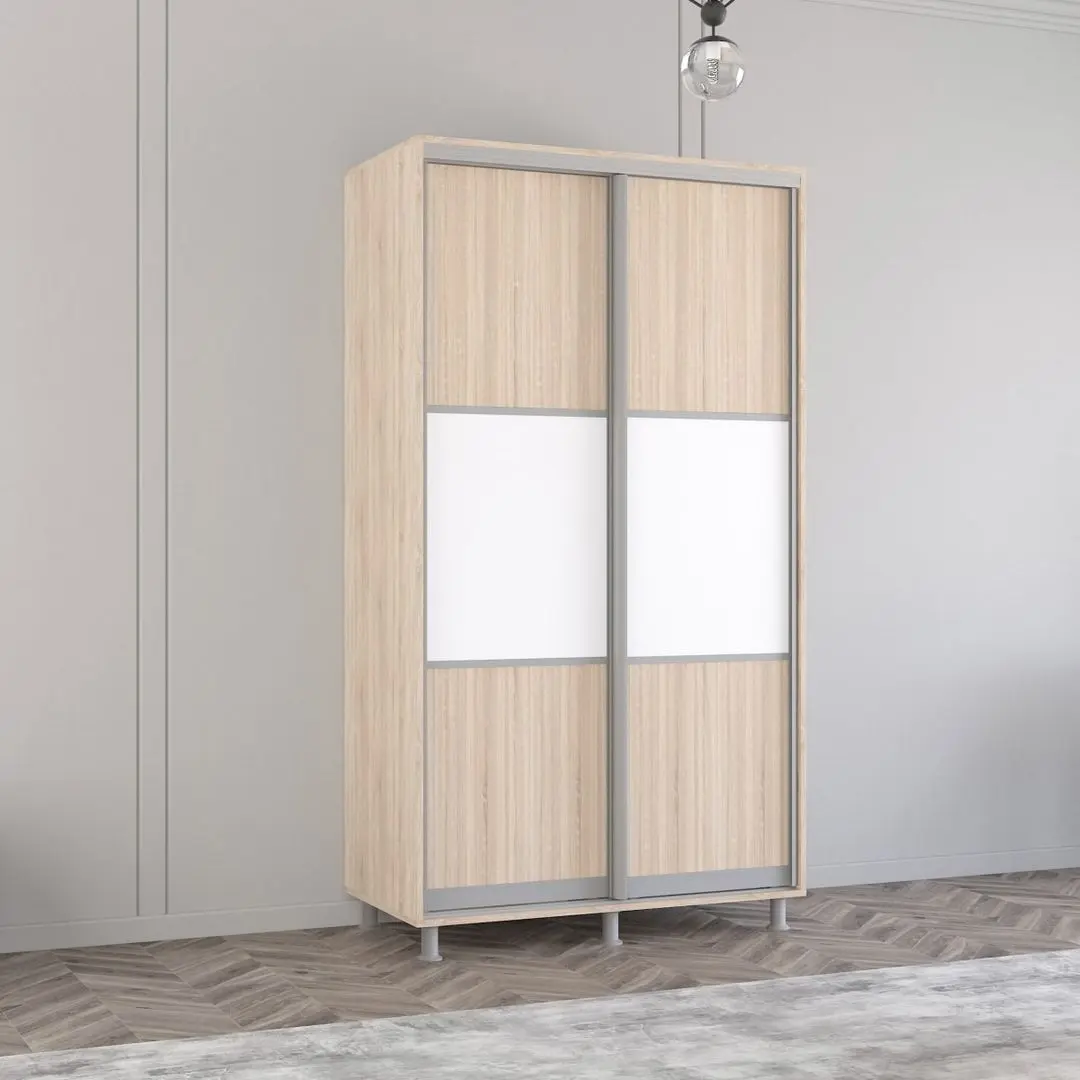 Dulap-cupe Mobildor Aron K 120x210x60 (Sonoma Oak/White)
