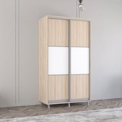Dulap-cupe Mobildor Aron K 120x220x60 (Sonoma Oak/White)