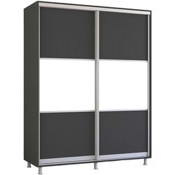 Dulap-cupe Mobildor Aron K 170x220x60 (Anthracite/White) Thumb