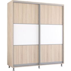 Dulap-cupe Mobildor Aron K 190x240x60 (Sonoma Oak/White) Thumb
