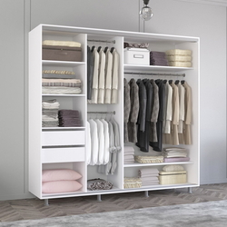 Dulap-cupe Mobildor Aron K 210x230x60 (White/Sonoma Oak) Thumb