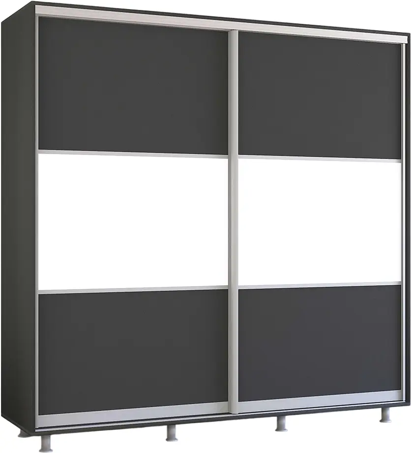 Dulap-cupe Mobildor Aron K 230x230x60 (Anthracite/White) - 2