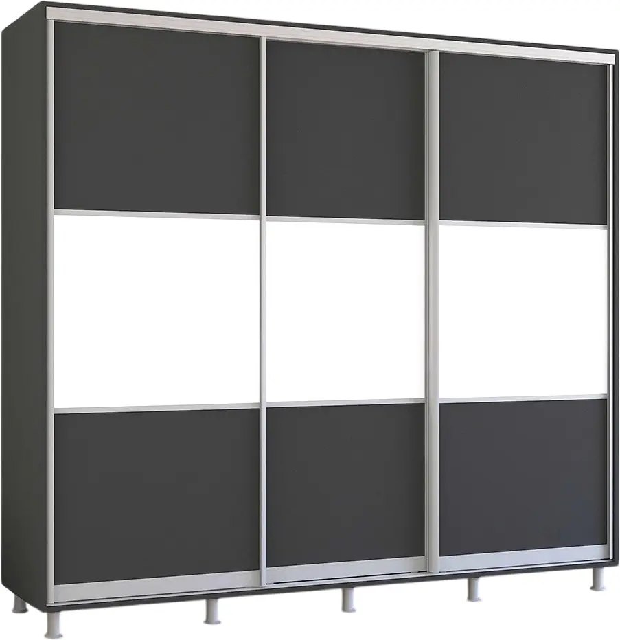 Dulap-cupe Mobildor Aron K 250x200x60 (Anthracite/White) - 2