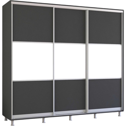 Dulap-cupe Mobildor Aron K 250x220x60 (Anthracite/White) Thumb