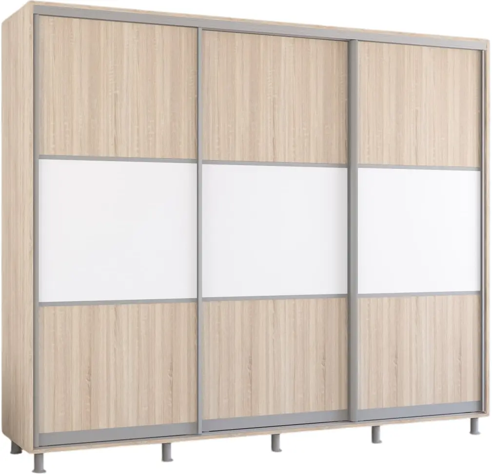 Dulap-cupe Mobildor Aron K 260x200x60 (Sonoma Oak/White) - 2