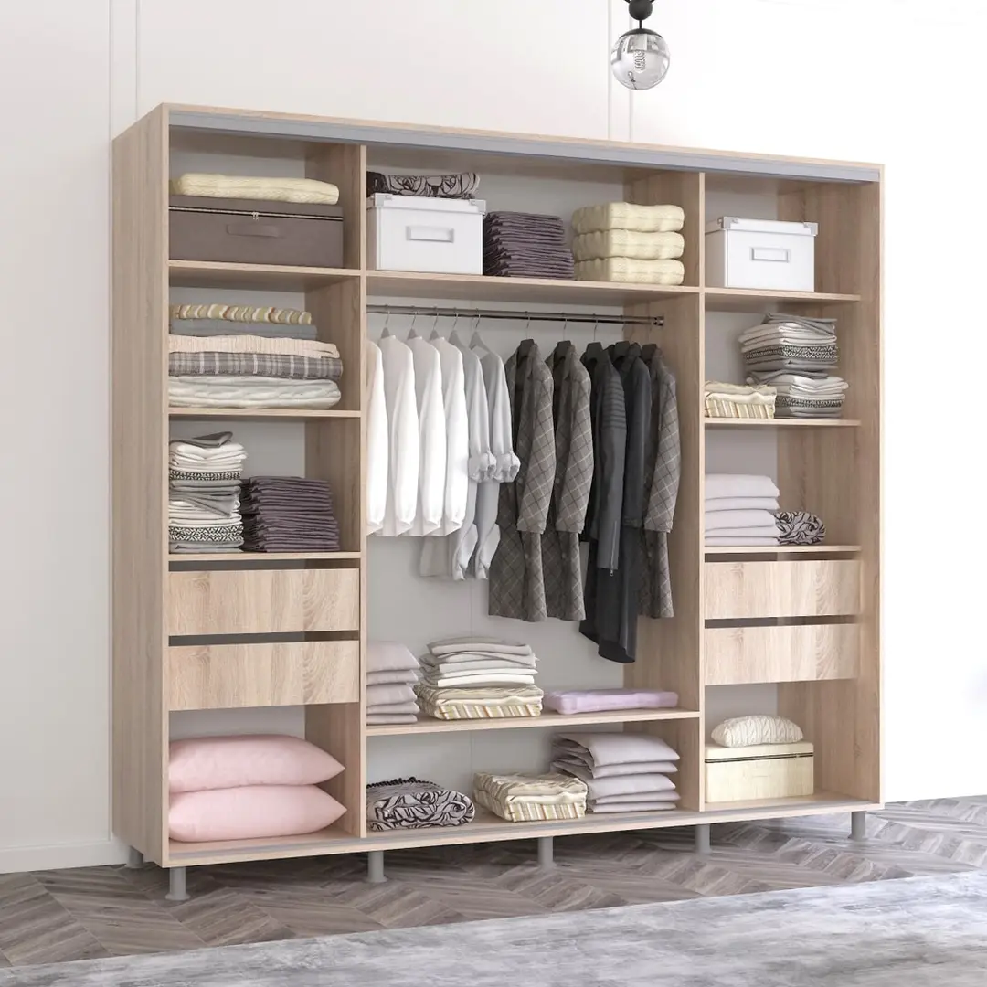 Dulap-cupe Mobildor Aron K 260x210x60 (Sonoma Oak/White) - 3