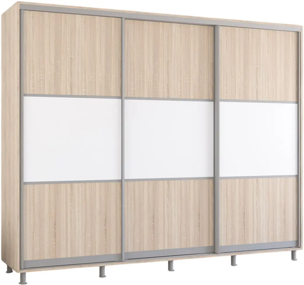 Dulap-cupe Mobildor Aron K 270x210x60 (Sonoma Oak/White) - 2
