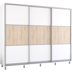 Dulap-cupe Mobildor Aron K 270x210x60 (White/Sonoma Oak) Thumb