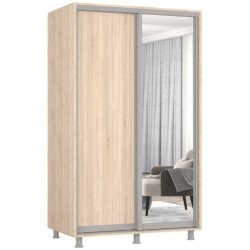 Dulap-cupe Mobildor Aron-P 1 oglinda/1 PAL 150x210x60 (Sonoma Oak) Thumb