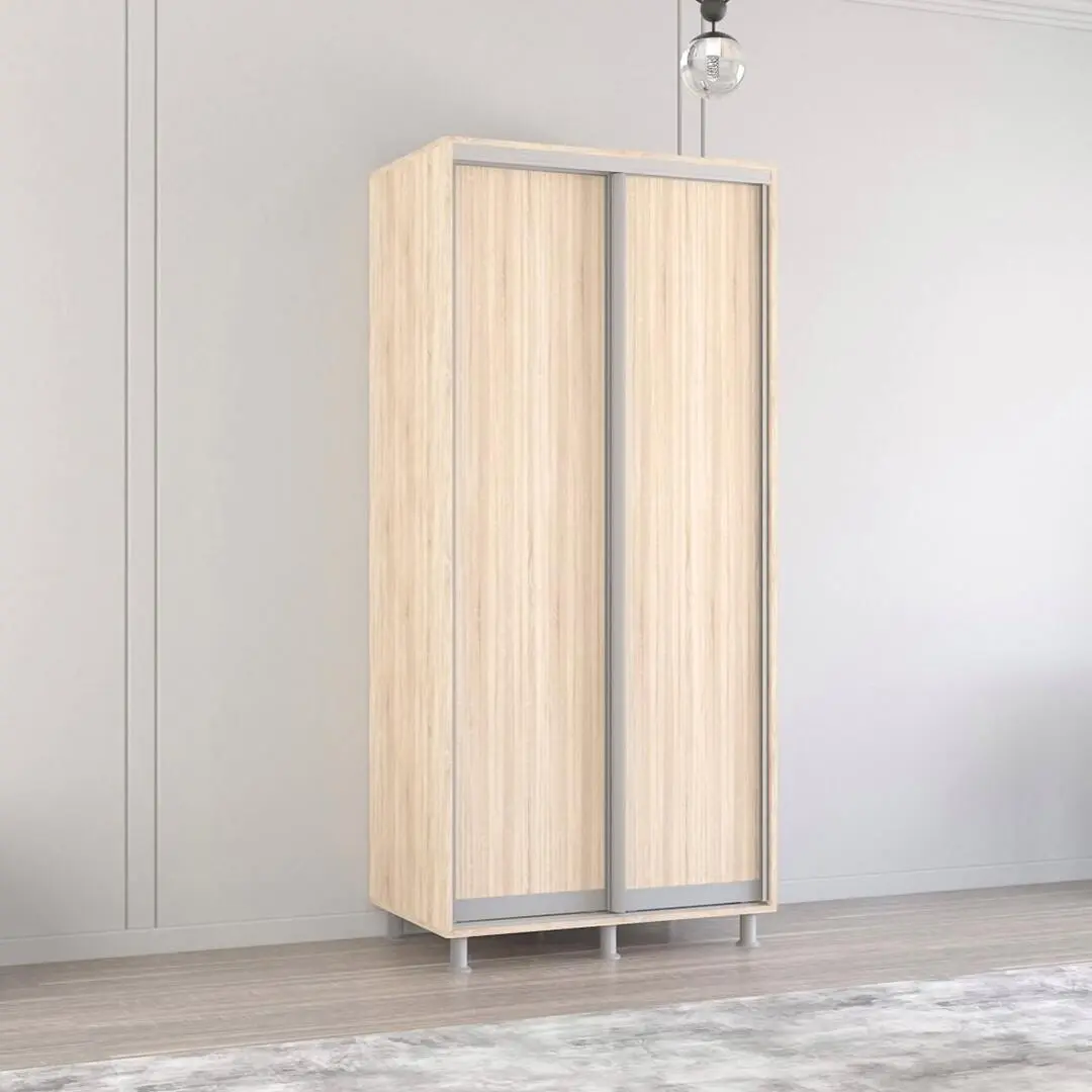 Dulap-cupe Mobildor Aron-P usi PAL 110x200x60 (Sonoma Oak)