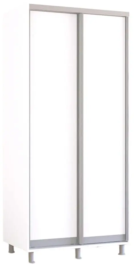 Шкаф-купе Mobildor Aron-P двери ДСП 120x240x60 (White) - 2