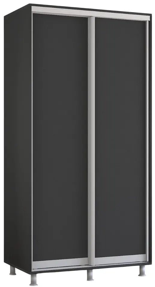 Dulap-cupe Mobildor Aron-P usi PAL 130x220x60 (Anthracite) - 2