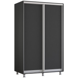 Dulap-cupe Mobildor Aron-P usi PAL 140x220x60 (Anthracite) Thumb