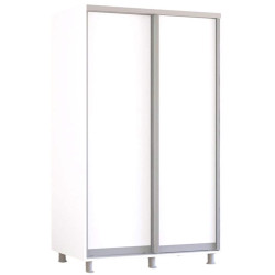 Шкаф-купе Mobildor Aron-P двери ДСП 140x230x60 (White) Thumb