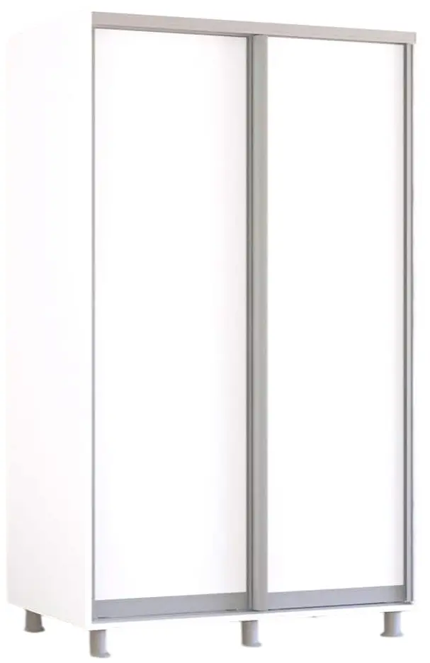 Шкаф-купе Mobildor Aron-P двери ДСП 140x230x60 (White) - 2