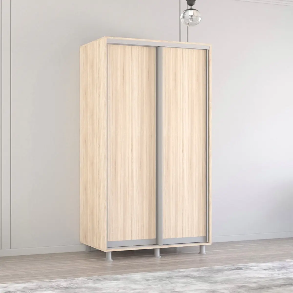 Dulap-cupe Mobildor Aron-P usi PAL 180x240x60 (Sonoma Oak)