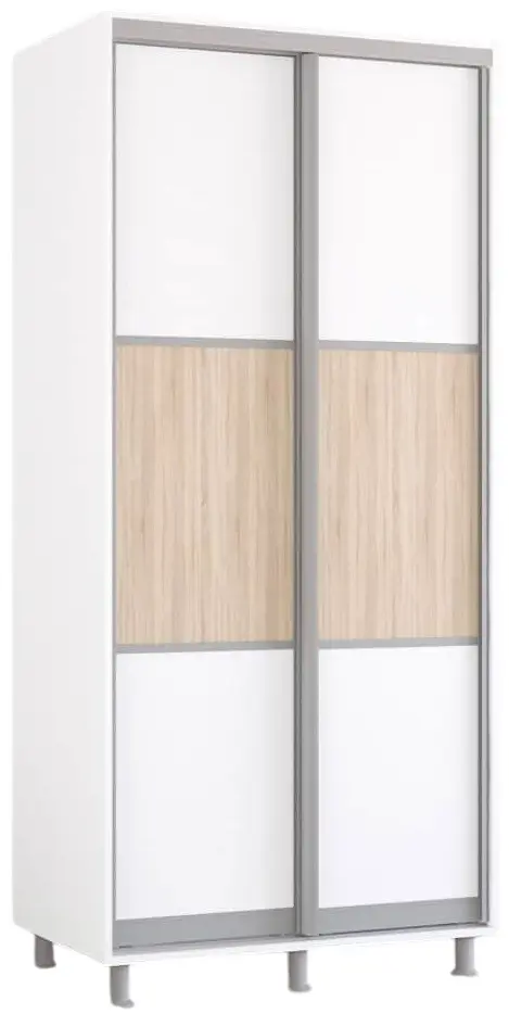 Dulap-cupe Mobildor Aron-P K orizontal 100x230x60 (White) - 2