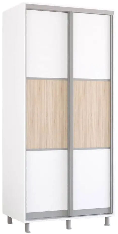 Dulap-cupe Mobildor Aron-P K orizontal 120x230x60 (White) - 3