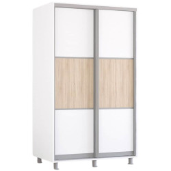 Dulap-cupe Mobildor Aron-P K orizontal 140x230x60 (White) Thumb