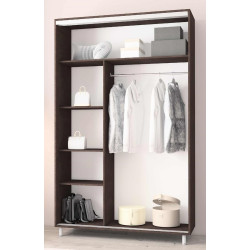 Dulap-cupe Mobildor Aron-P K orizontal 170x200x60 (Wenge) Thumb