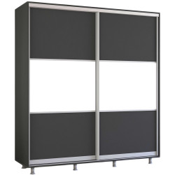 Dulap-cupe Mobildor Aron-P K orizontal 200x210x60 (Anthracite) Thumb