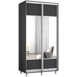 Dulap-cupe Mobildor Aron-P K1 orizontal/cu oglinda 120x220x60 (Anthracite) Thumb