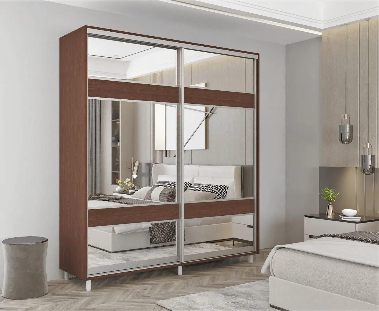 Шкаф-купе Mobildor Aron P-K3 1600 - 2