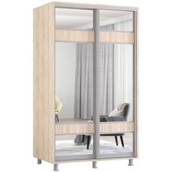 Шкаф-купе Mobildor Aron-P с зеркалом K3 Zebra 160x240x60 (Sonoma Oak) Thumb