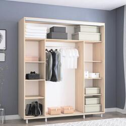 Шкаф-купе Mobildor Aron-P с зеркалом K3 Zebra 200x230x60 (Sonoma Oak) Thumb