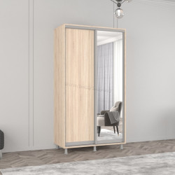 Dulap-cupe Mobildor Aron-S 1 oglinda/1 PAL 150x200x60 (Sonoma Oak)