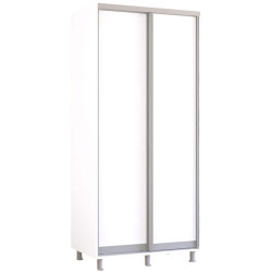 Dulap-cupe Mobildor Aron-S 100x200x60 (White) Thumb