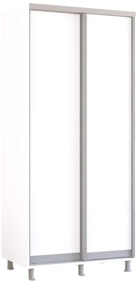 Dulap-cupe Mobildor Aron-S 100x200x60 (White) - 2