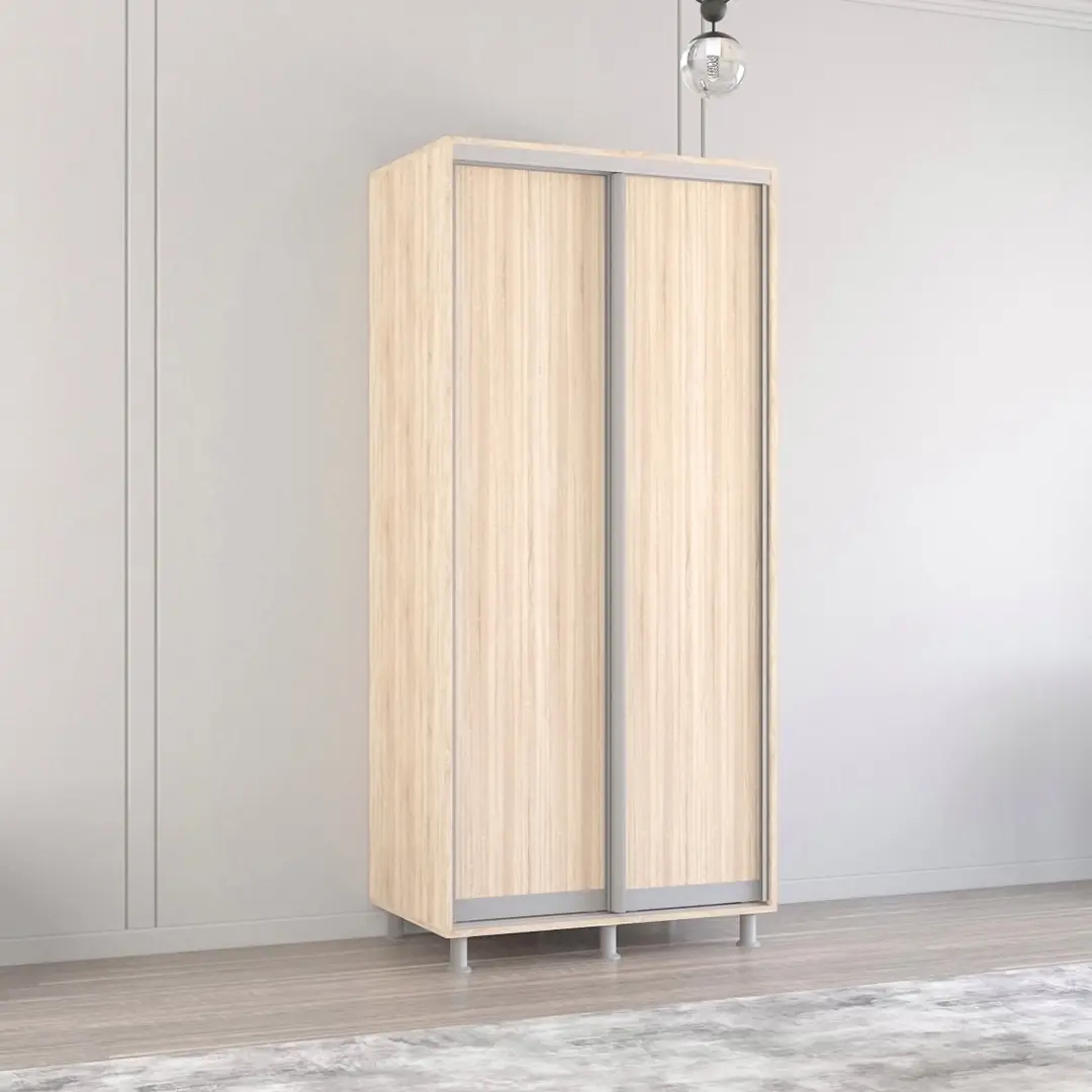 Dulap-cupe Mobildor Aron-S 100x210x60 (Sonoma Oak)