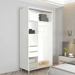 Шкаф-купе Mobildor Aron-S 160x210x60 (White) Thumb