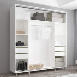 Шкаф-купе Mobildor Aron-S 200x200x60 (White) Thumb