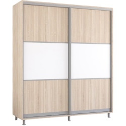 Dulap-cupe Mobildor Aron-S K 190x210x60 (Sonoma Oak/White) Thumb