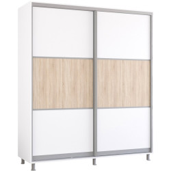 Dulap-cupe Mobildor Aron-S K 190x220x60 (White/Sonoma Oak) Thumb