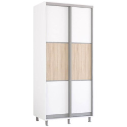 Dulap-cupe Mobildor Aron-S K orizontal 120x240x60 (White) Thumb