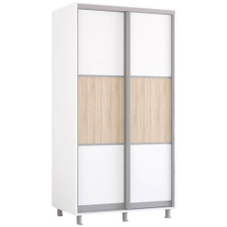 Dulap-cupe Mobildor Aron-S K orizontal 170x240x60 (White) Thumb