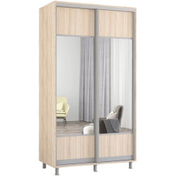 Dulap-cupe Mobildor Aron-S cu oglinda K1 100x230x60 (Sonoma Oak) Thumb