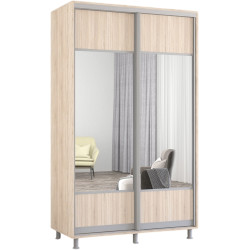 Dulap-cupe Mobildor Aron-S cu oglinda K1 140x220x60 (Sonoma Oak) Thumb