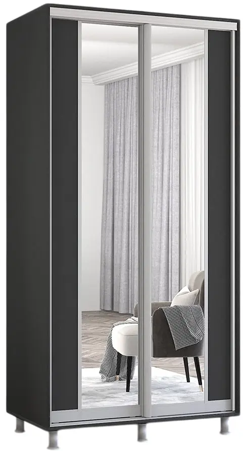 Dulap-cupe Mobildor Aron-S cu oglinda K2 120x240x60 (Anthracite)