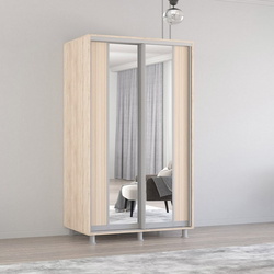 Шкаф-купе Mobildor Aron-S с зеркалом K2 170x230x60 (Sonoma Oak)