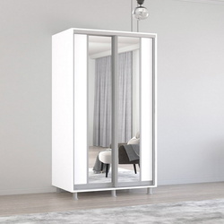 Dulap-cupe Mobildor Aron-S cu oglinda K2 170x240x60 (White)