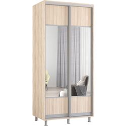 Dulap-cupe Mobildor Aron cu oglinda K1 100x200x60 (Sonoma Oak) Thumb